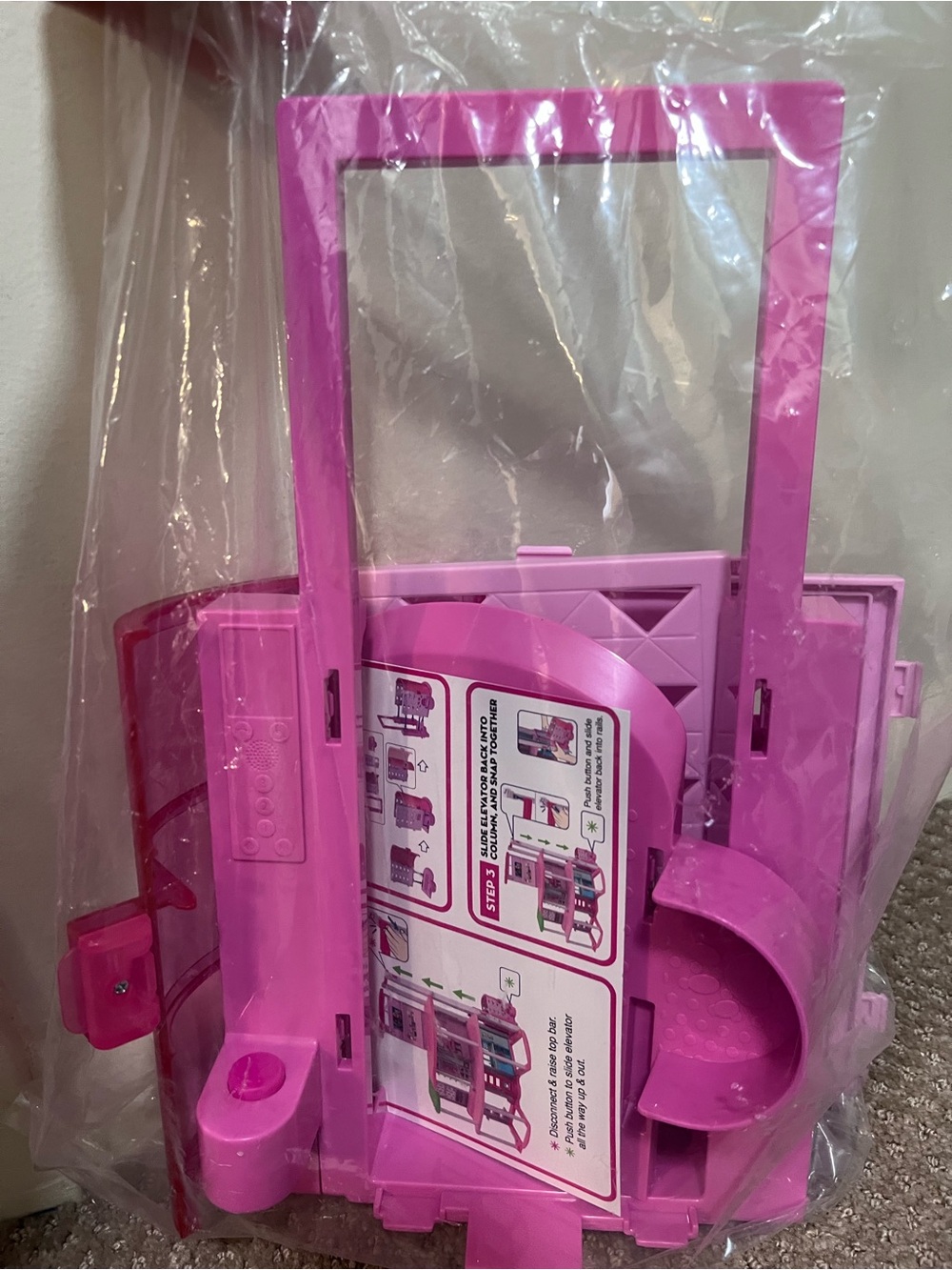 Elevator Assembly for 2023 Barbie Dreamhouse